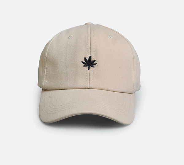 Leaf Logo Adjustable Cotton Hat Discount