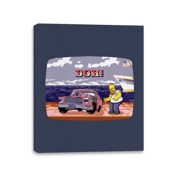 DOH Fighter - Canvas Wraps Online now - Image 2
