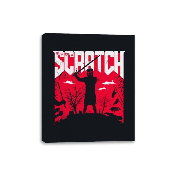 Tis but a Scratch Doom - Canvas Wraps Online Hot Sale