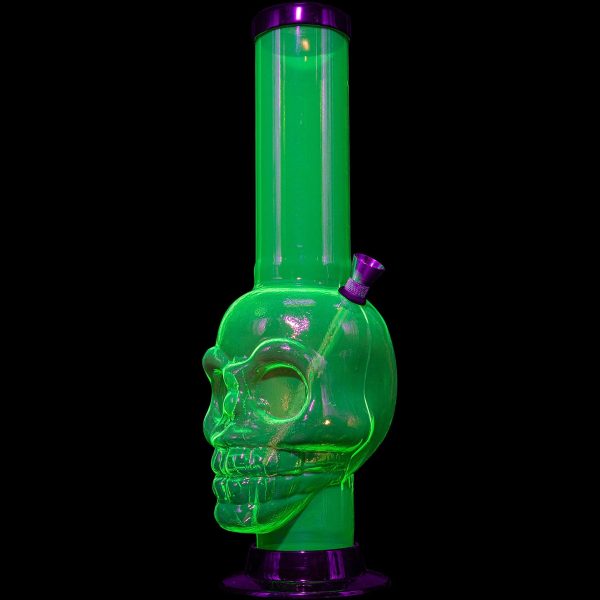 Acrylic Skull Chamber Bong For Discount - Image 3