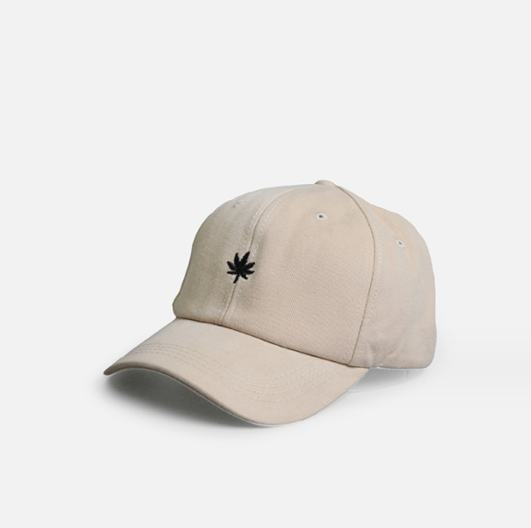 Leaf Logo Adjustable Cotton Hat Discount - Image 4