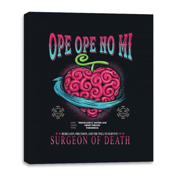 Ope Ope No Mi Devil Fruit - Canvas Wraps Online - Image 3