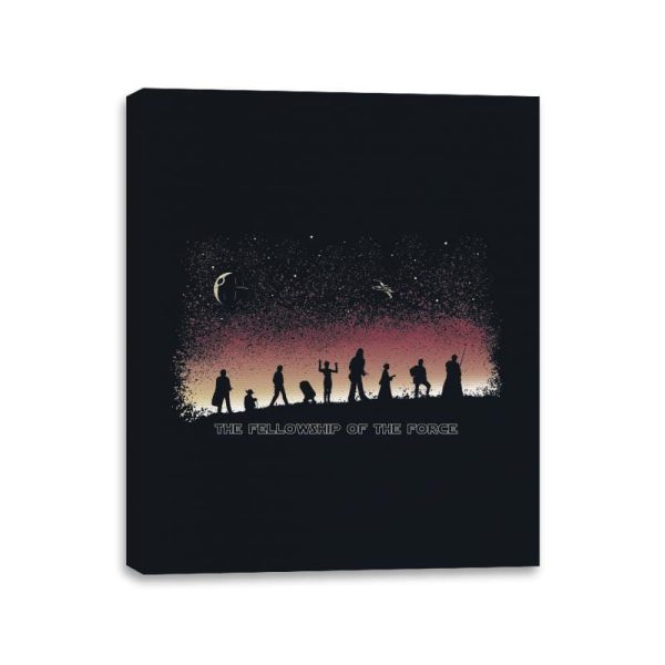 The Fellowship of the Force - Canvas Wraps Online Hot Sale - Image 2