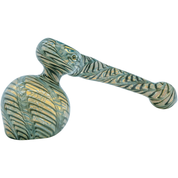 Full Rake  Fumed Hammer Bubbler Pipe (Various Colors) Online Hot Sale - Image 2