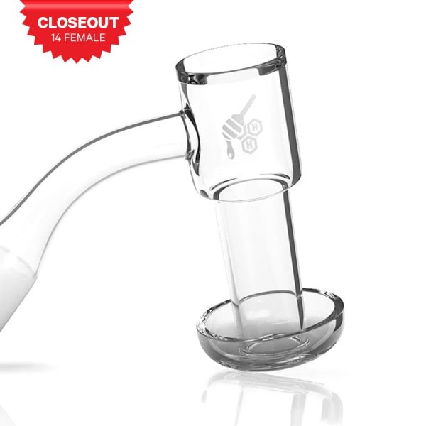 HONEYSUCKLE BEVEL QUARTZ BANGER - 45Â° DEGREE | YL For Cheap - Image 5