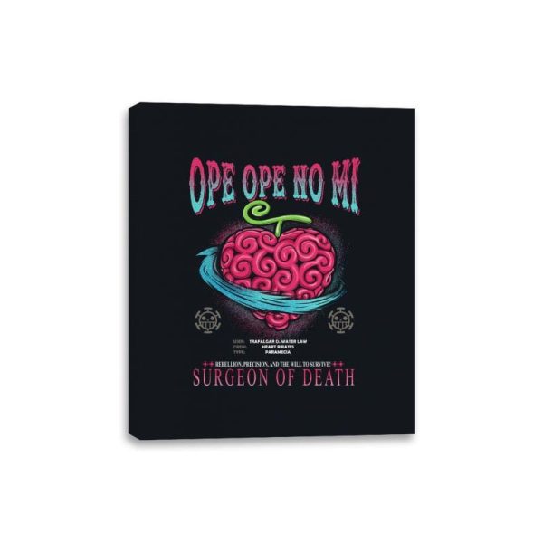 Ope Ope No Mi Devil Fruit - Canvas Wraps Online