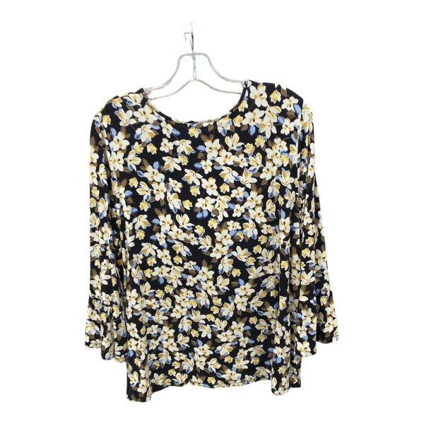 Top Ls By J. Jill In Black & Yellow, Size:L For Sale - Image 2