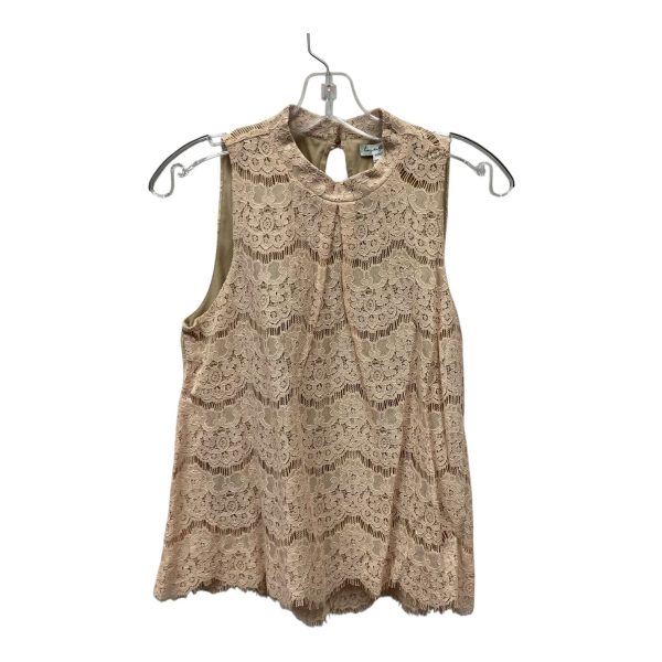 Top Sleeveless By Love Fire In Pink, Size:M Online