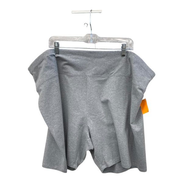 Athletic Shorts By Sonoma In Grey, Size:4X Supply