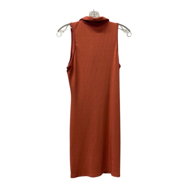 Dress Casual Short By Shein In Orange, Size:L Online Sale - Image 2