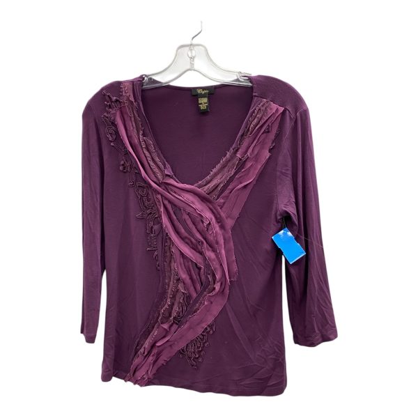 Top Ls By Cupio In Purple, Size:M For Discount