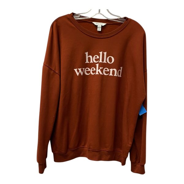 Top Ls By Nine West In Brown, Size:L Fashion