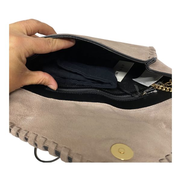 Cross Body DESIGNER by MILLY In TAUPE, Size: MEDIUM Sale - Image 3