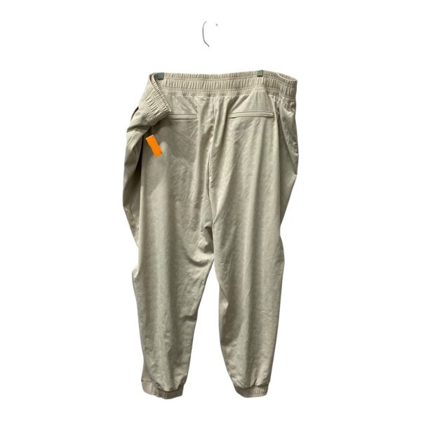 Athletic Pants By Athleta In Tan, Size:26 Sale - Image 2