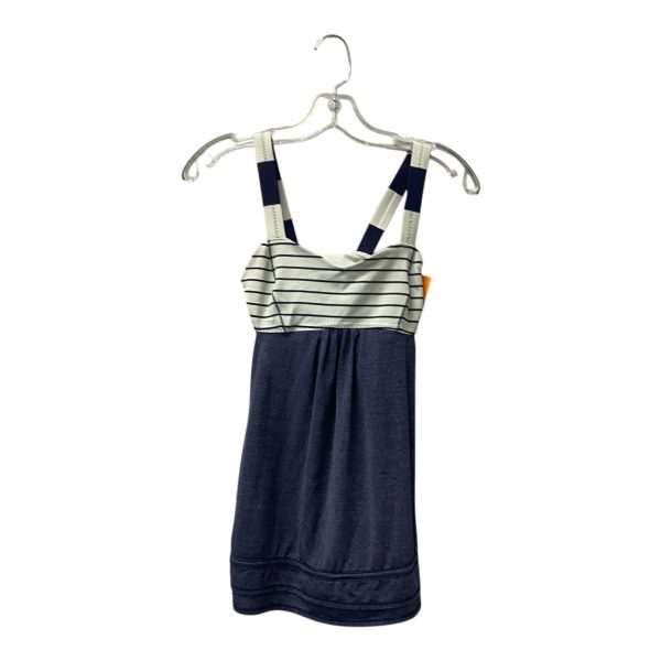Athletic Tank Top By Lululemon In Blue & White, Size:S Online now
