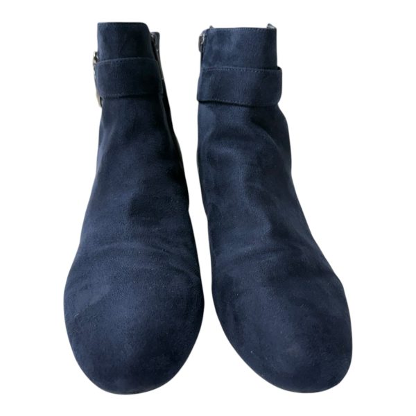 Boots Ankle Flats In Navy, Size:10 Online - Image 2