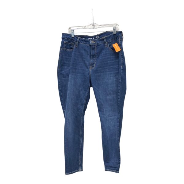 Jeans Skinny By Old Navy In Blue, Size:16 Cheap
