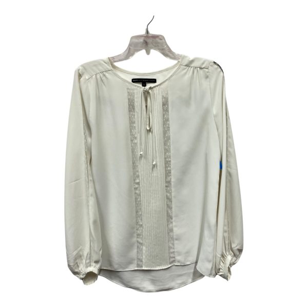 Top Ls By White House Black Market In Cream, Size:S Online Sale