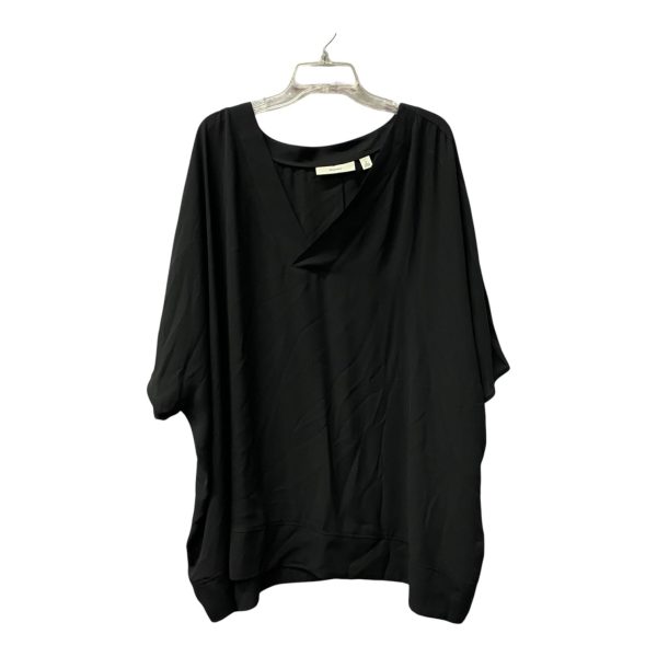 Top Ss By Sejour In Black, Size:3X For Discount