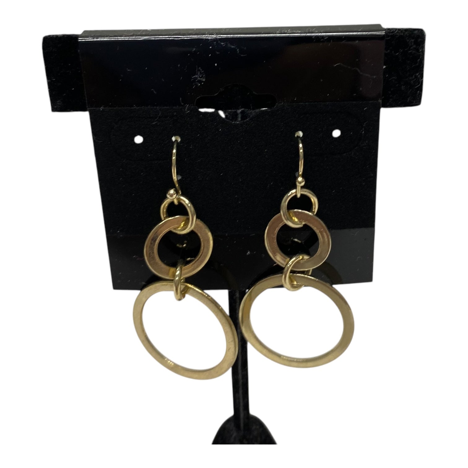 Earrings Dangle Drop By Chicos In Gold Discount