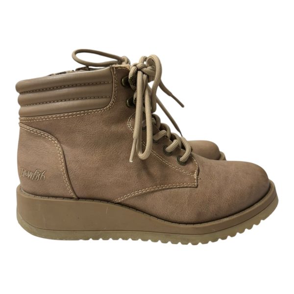 Boots Ankle Flats By Blowfish In Brown, Size:8 Online Sale