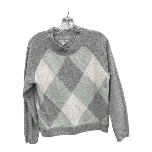 Sweater By Croft And Barrow In Grey, Size:M Online now