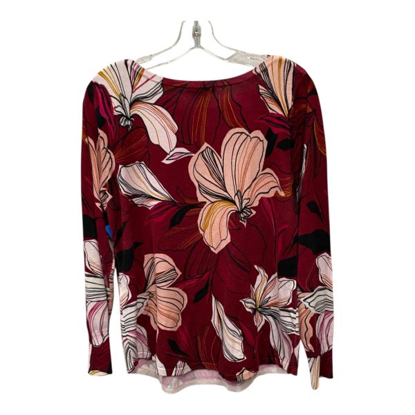 Sweater By Chicos In Red, Size:M For Cheap