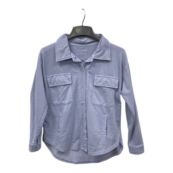 Jacket Shirt By Thread And Supply In Blue, Size:Xs Discount