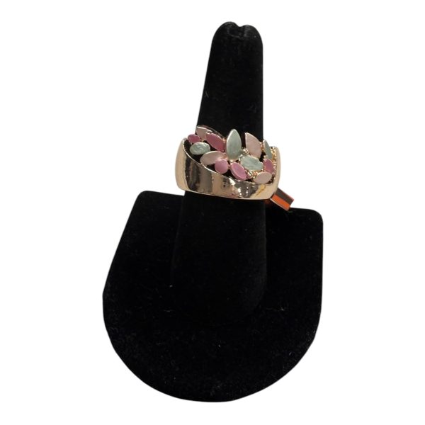 Ring Other  In Gold & Pink, Size:7 on Sale