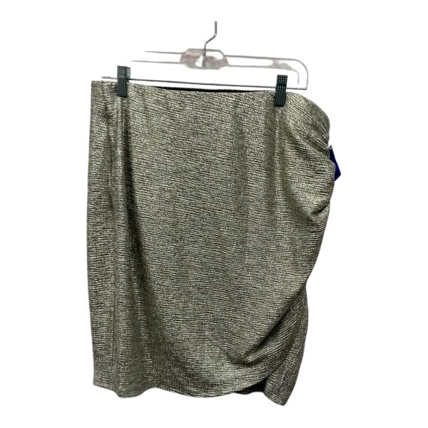 Skirt Mini & Short By Torrid In Gold, Size:L Hot on Sale