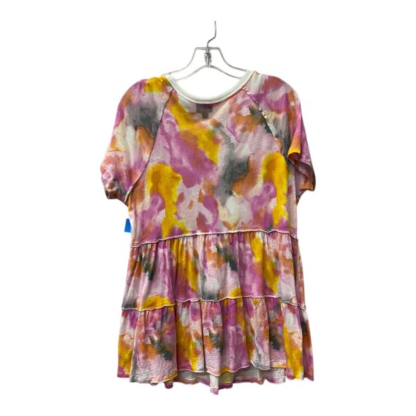 Top Ss By Torrid In Pink & Yellow, Size:1X For Sale - Image 2