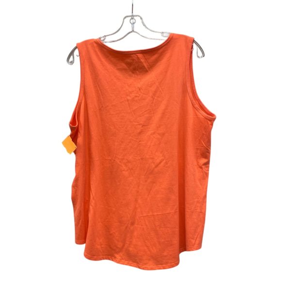 Athletic Tank Top By Life Is Good In Orange, Size:1X For Cheap - Image 2