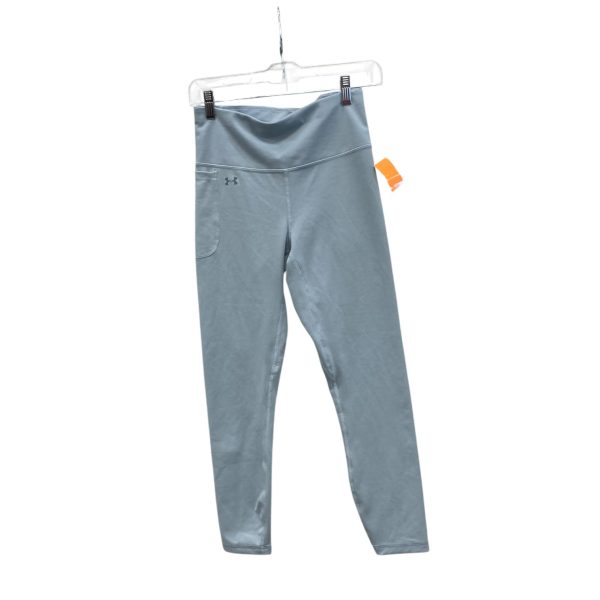 Athletic Leggings By Under Armour In Blue, Size:M Sale