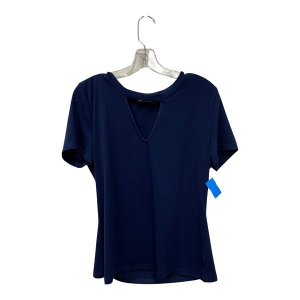 Top Ss By New York And Co In Navy, Size:L For Sale