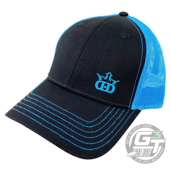 Dynamic Discs Standard D s Logo Snapback Mesh Disc Golf Hat Supply - Image 3