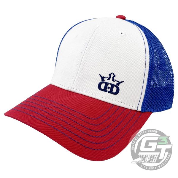Dynamic Discs Standard D s Logo Snapback Mesh Disc Golf Hat Supply
